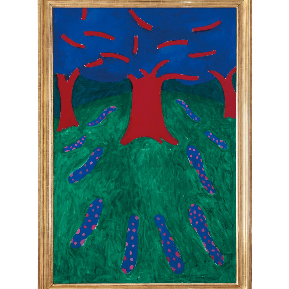 David Hockney — Сад Равеля 3