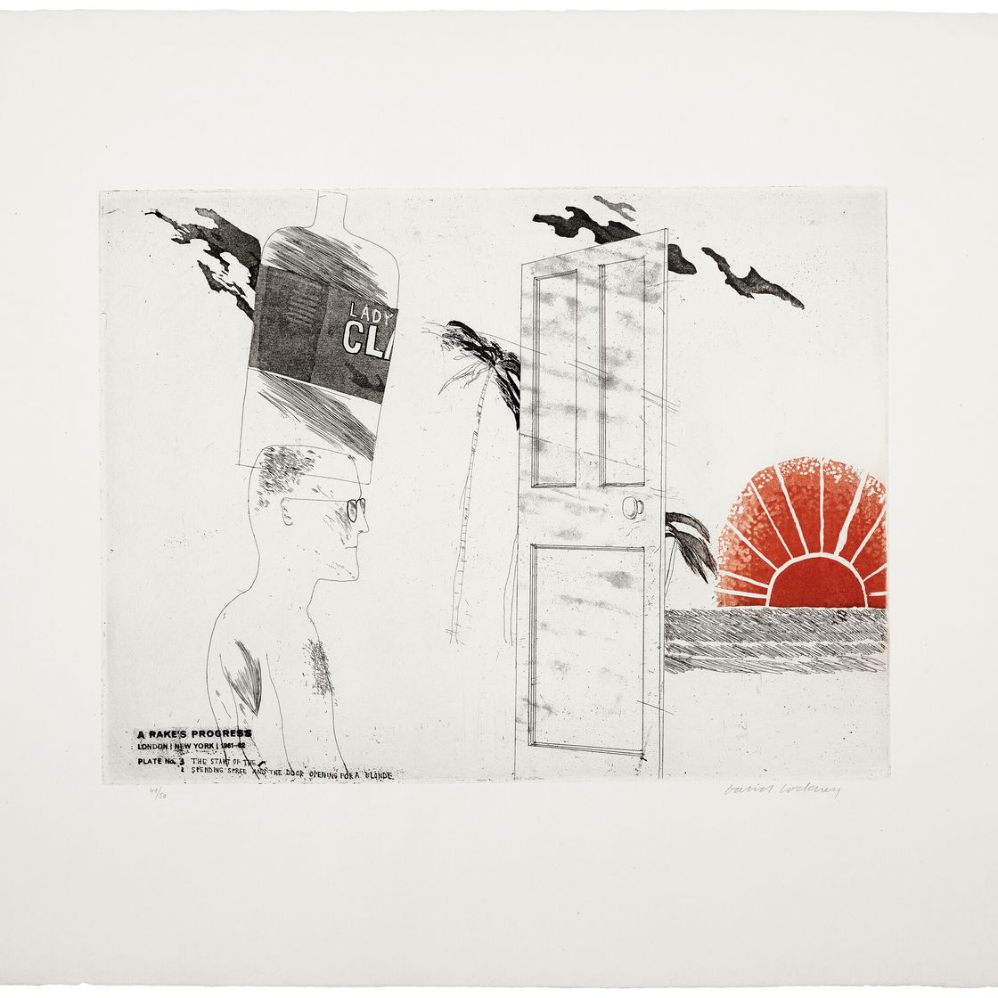 David Hockney — Прогресс повесы, изображение 7