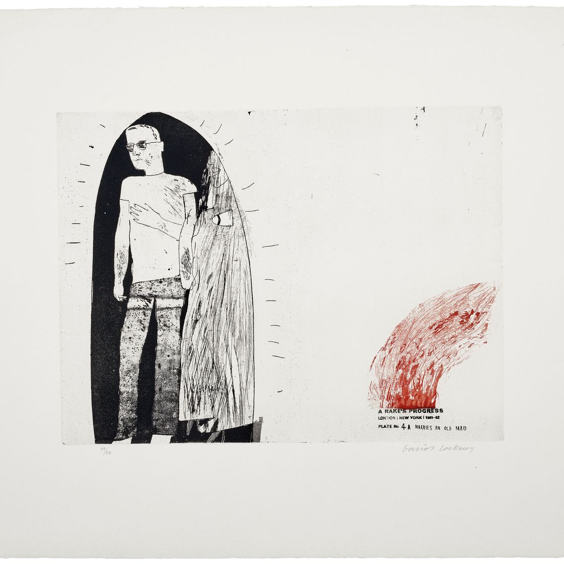 David Hockney — Прогресс повесы, изображение 10