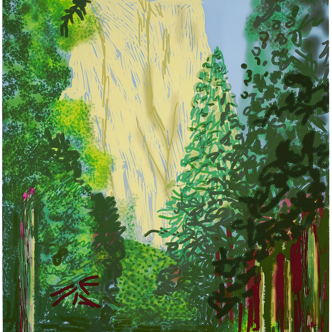 David Hockney — Йосемити II, 16 октября 2011, изображение 1