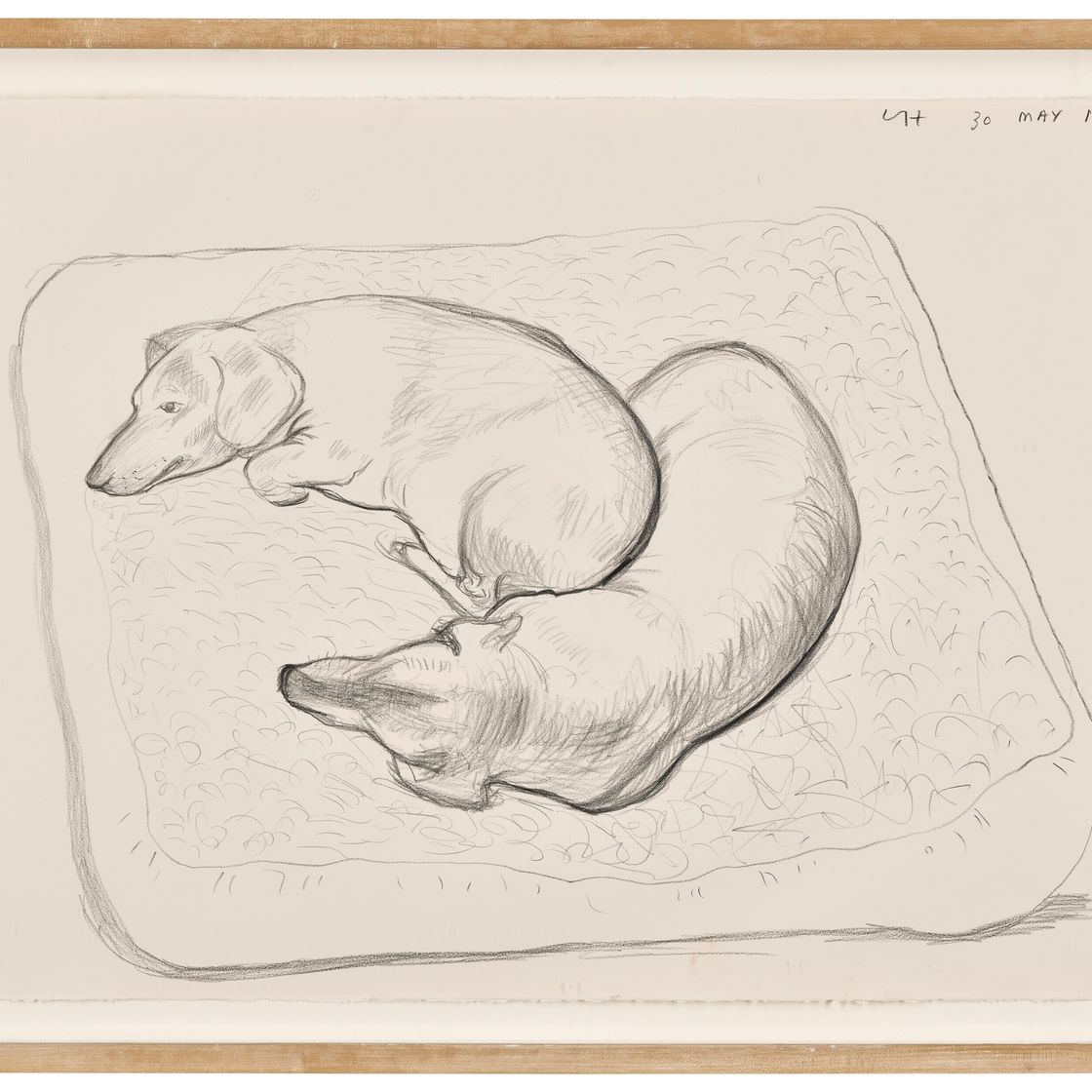 David Hockney — Буджи и Стэнли, 30 мая 1994 года, изображение 2
