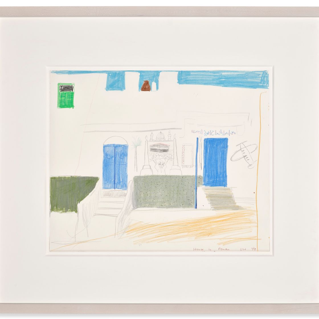 David Hockney — Дом в Асуане, изображение 2