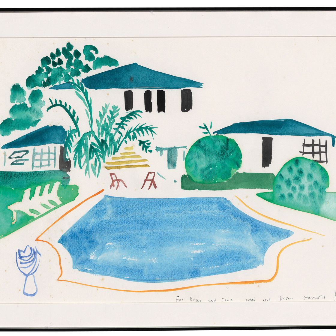 David Hockney — плавательный бассейн, изображение 2