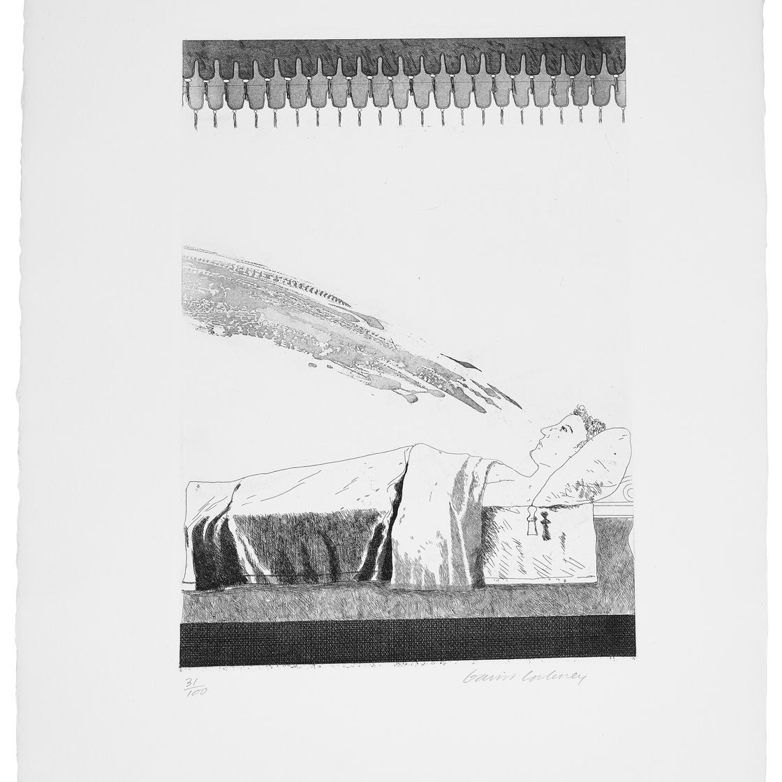 David Hockney — Иллюстрации к шести сказкам Братьев Гримм, изображение 8