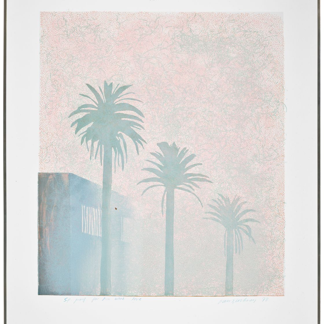 David Hockney — Туман, из серии "Погода", изображение 2