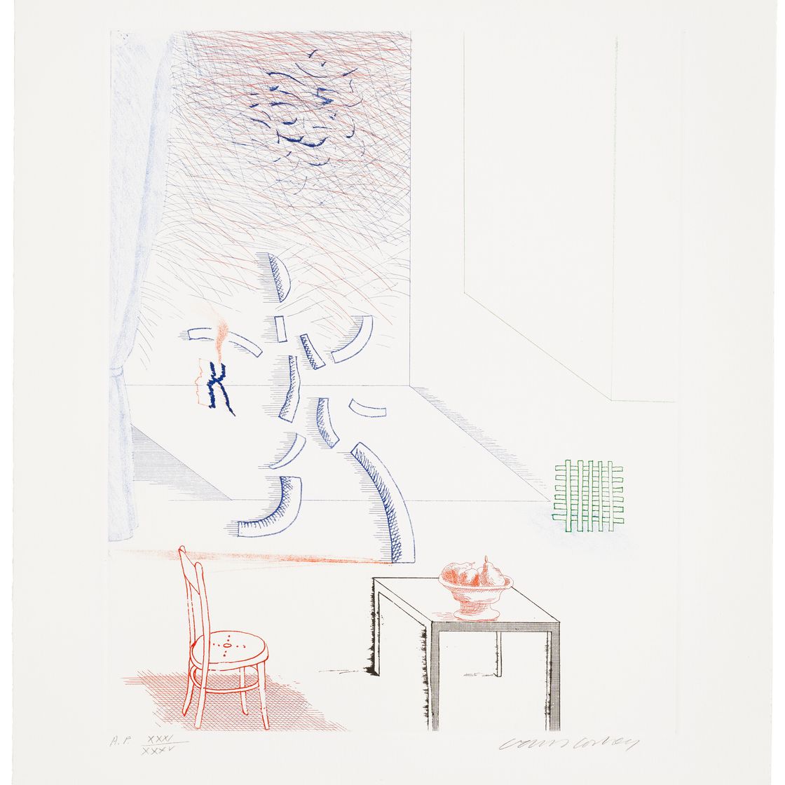 David Hockney — Синяя гитара, изображение 16