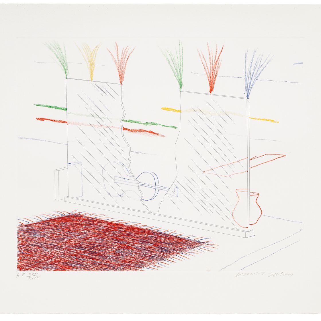 David Hockney — Синяя гитара, изображение 18