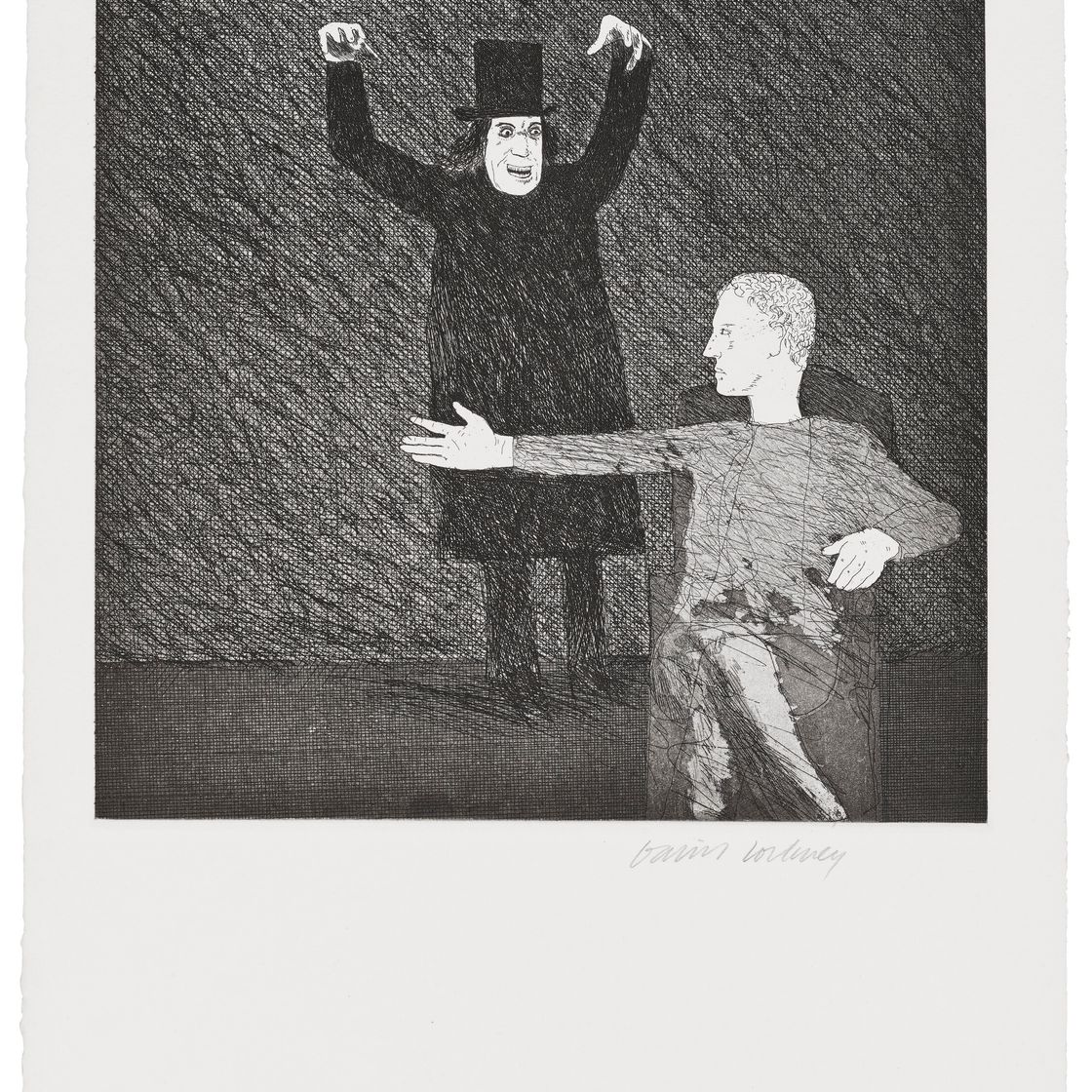 David Hockney — Иллюстрации к "Шести сказкам" Братьев Гримм, изображение 3