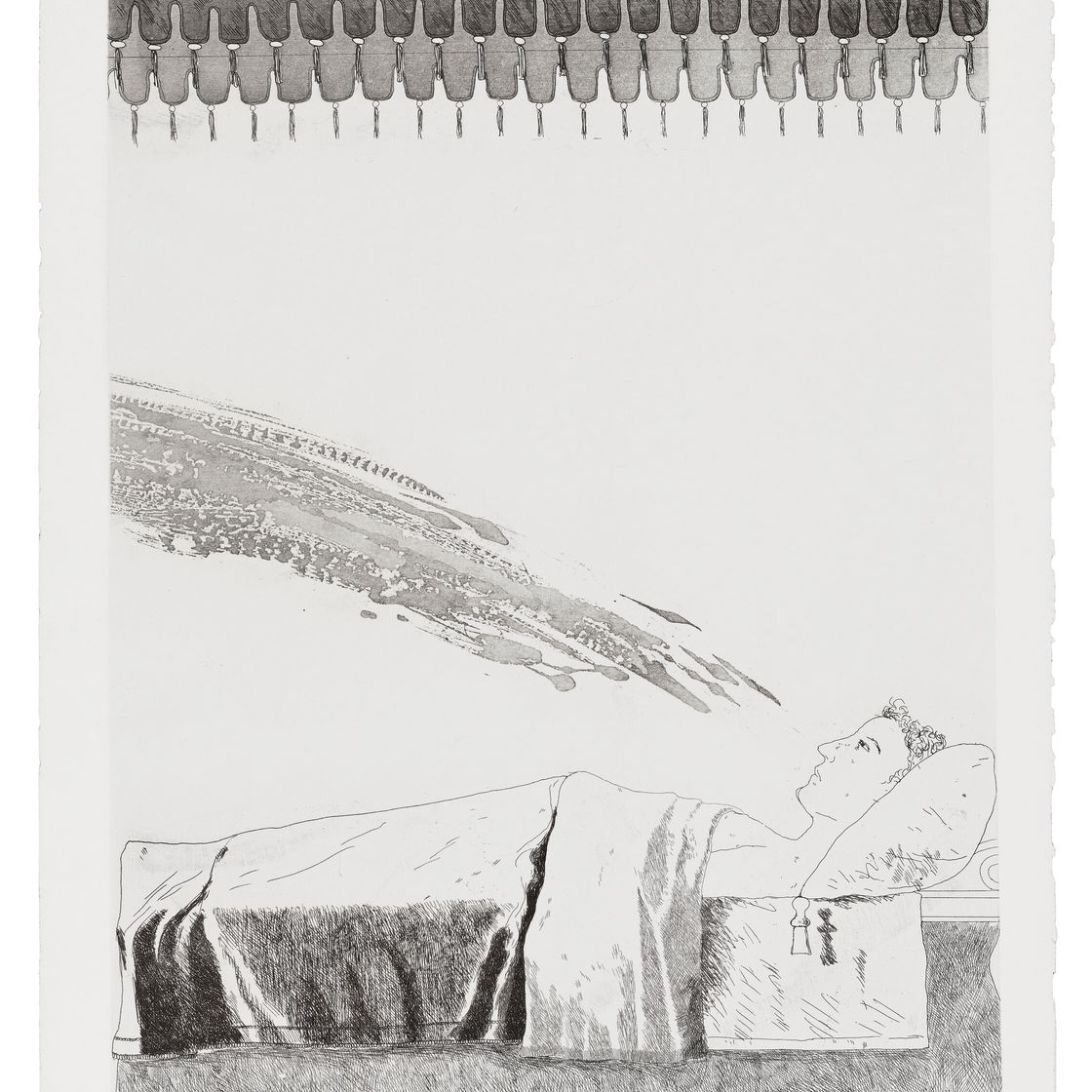 David Hockney — Иллюстрации к "Шести сказкам" Братьев Гримм, изображение 4