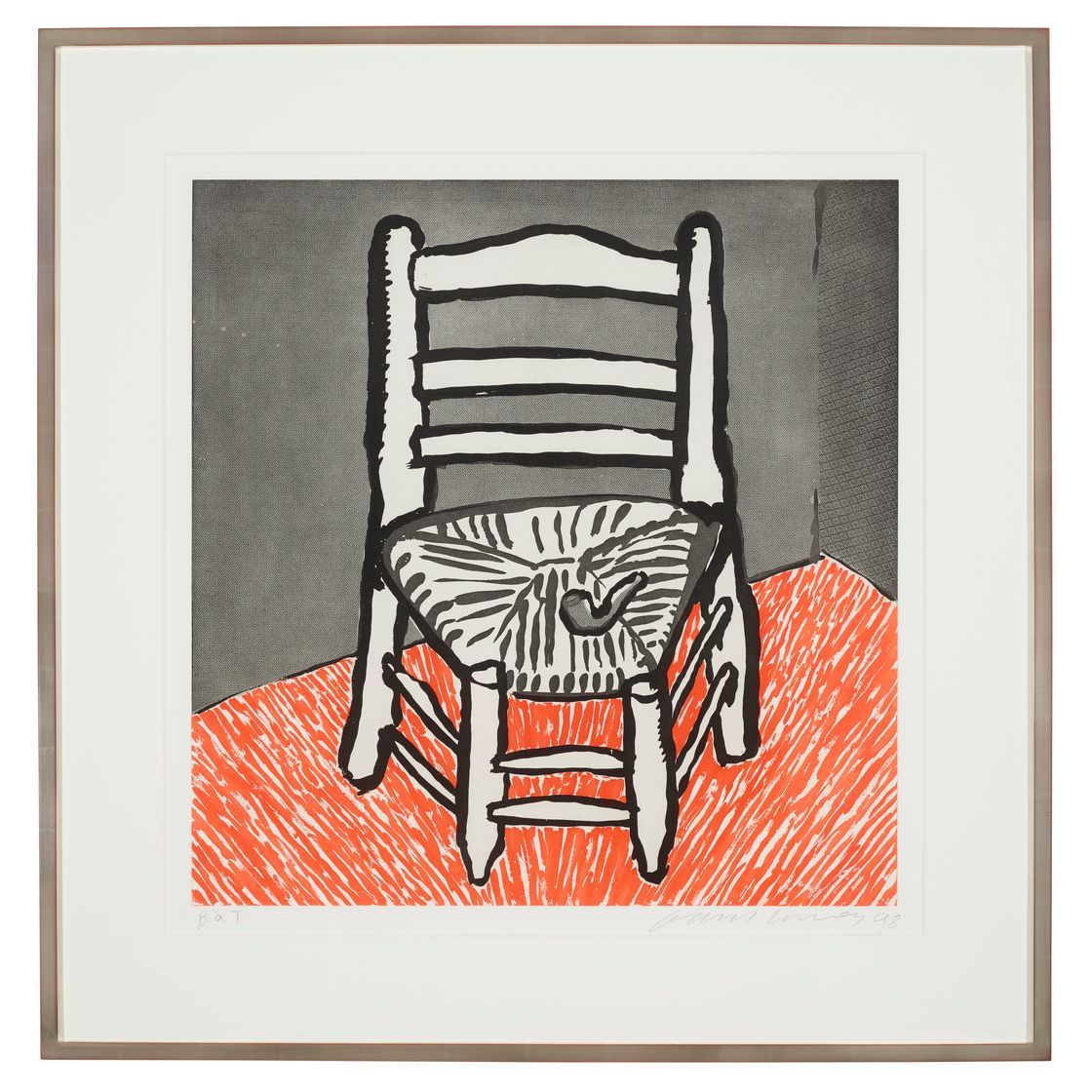 David Hockney — Кресло Ван Гога (белое), изображение 2