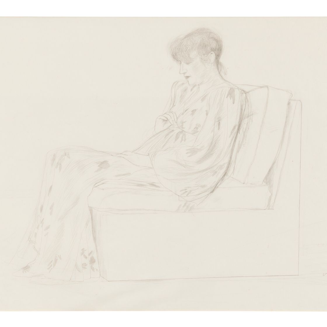 David Hockney — Селия сидела, изображение 1