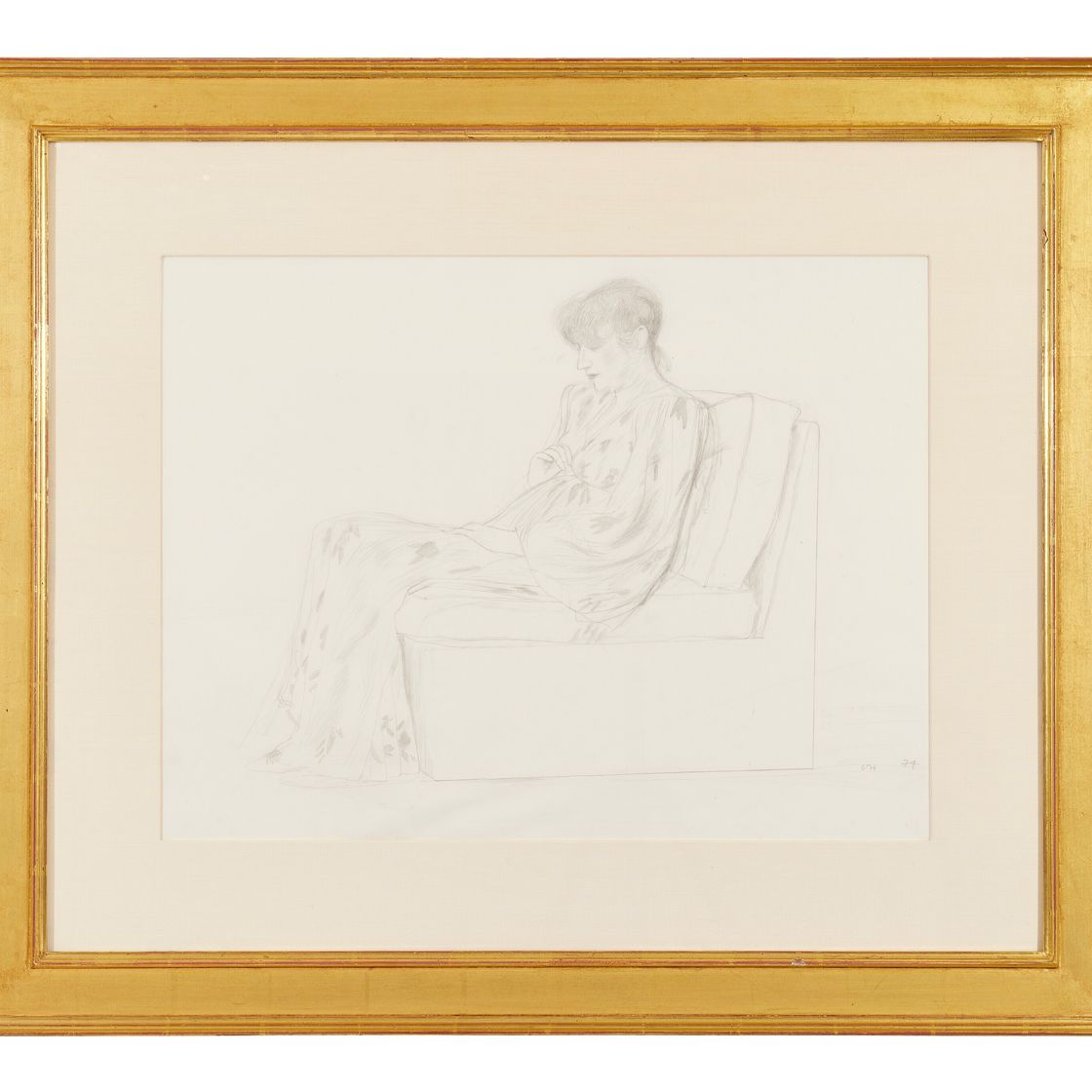 David Hockney — Селия сидела, изображение 2