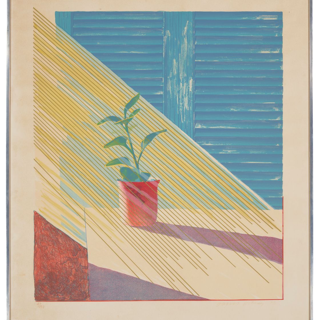 David Hockney — Солнце, из серии "Погода", изображение 2