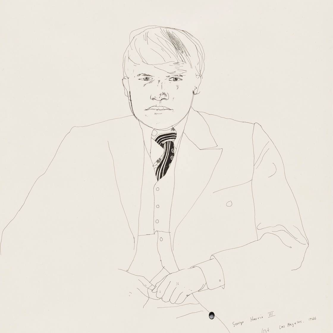 David Hockney — Джордж Харрис III, изображение 1
