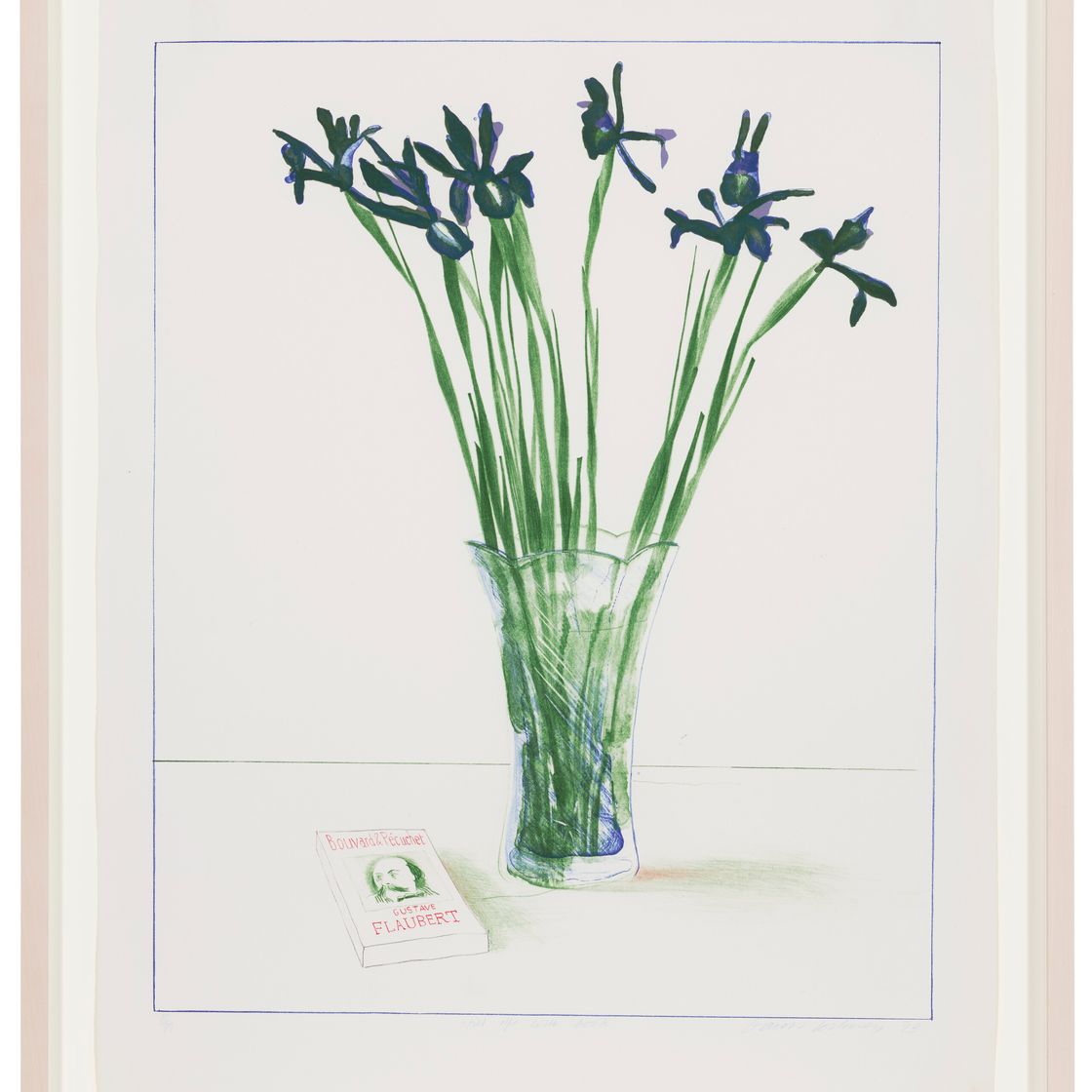David Hockney — Натюрморт с книгой, изображение 2