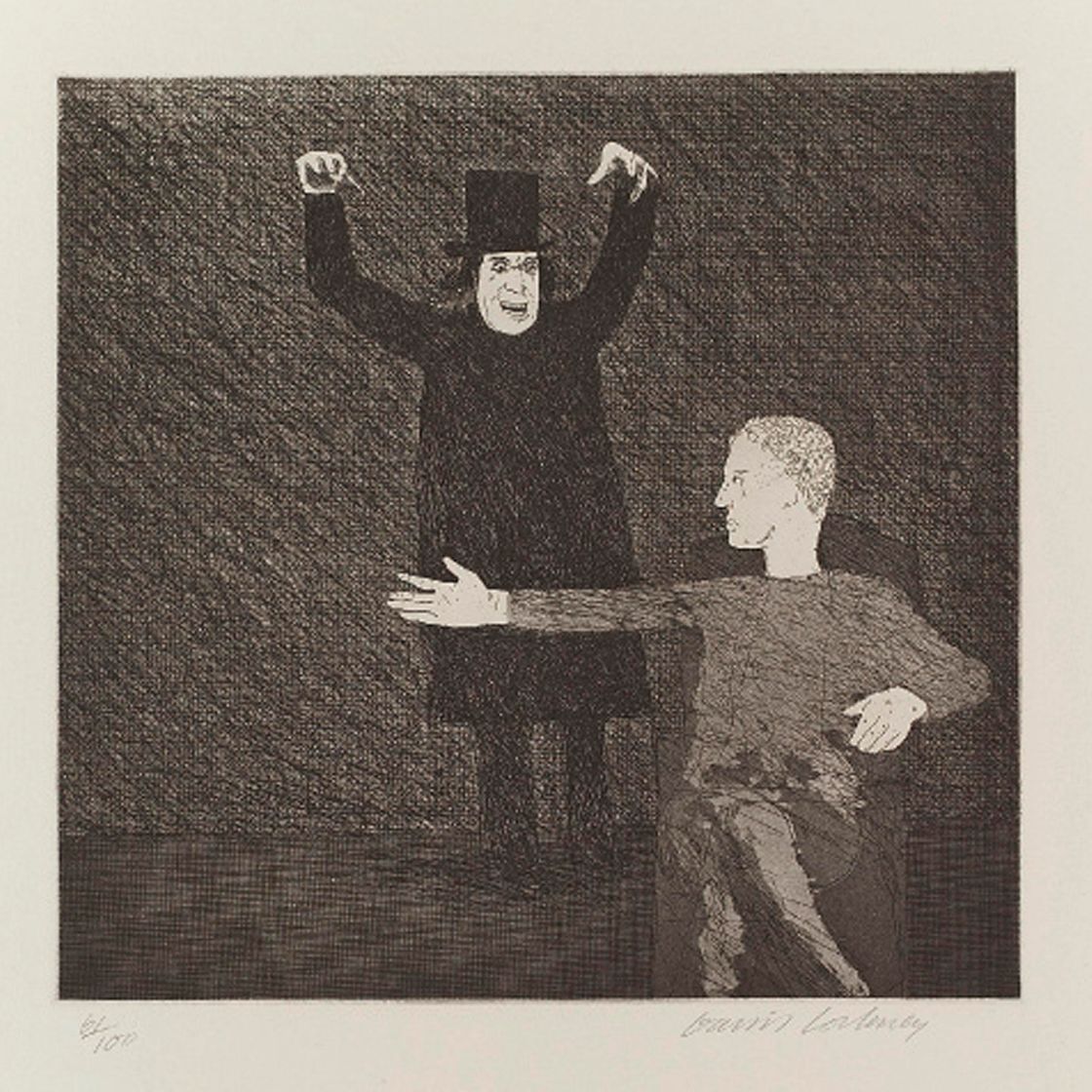 David Hockney — Иллюстрации к шести сказкам Братьев Гримм (S.A.C. 70-108; Токио 67-105), изображение 6