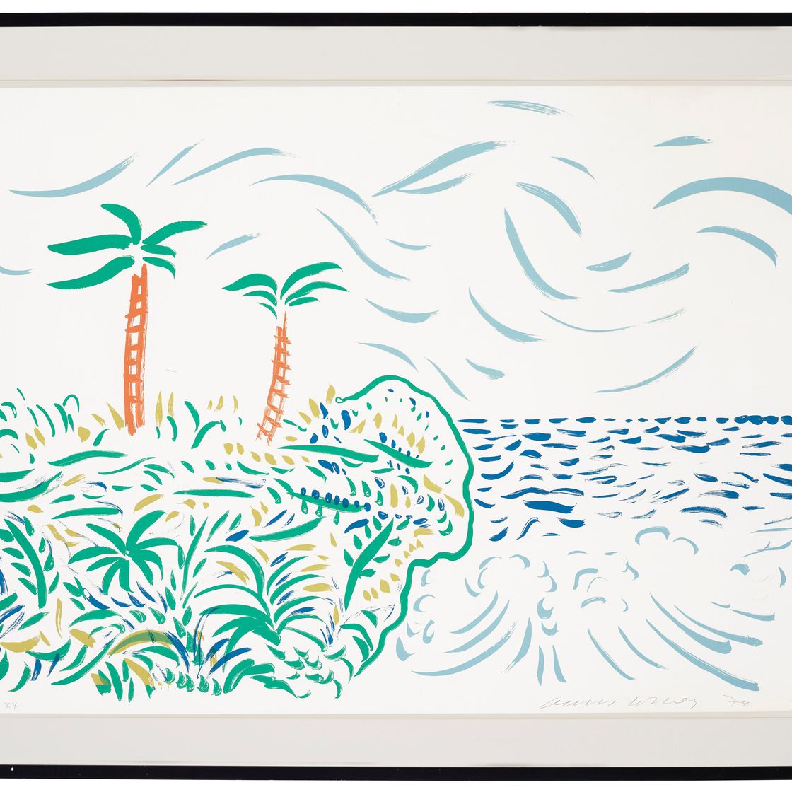 David Hockney — Бора-Бора, изображение 2