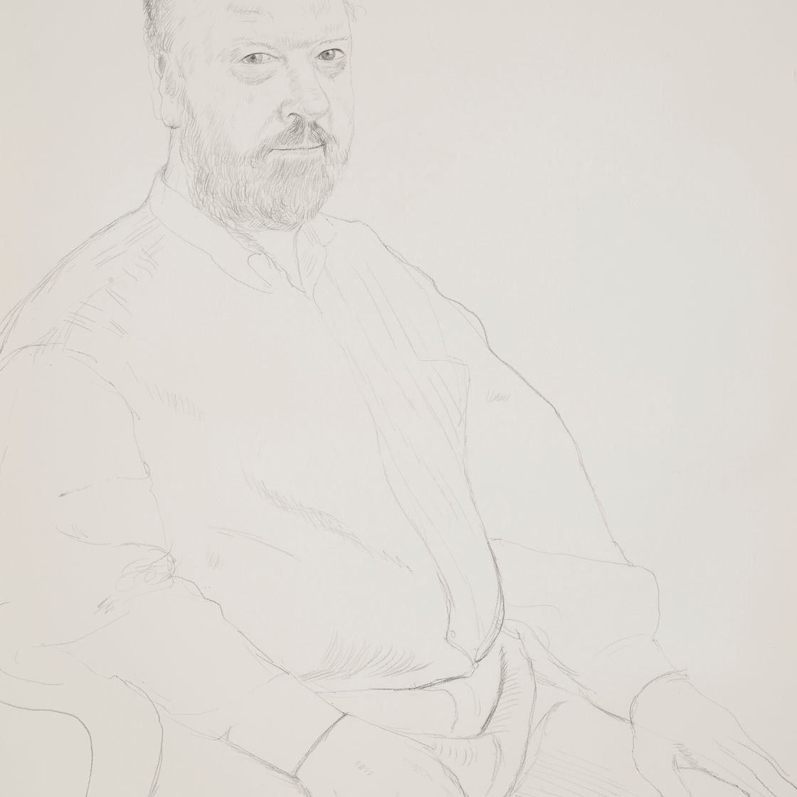 David Hockney — Пол Бартел, 10 апреля 1994 года, изображение 1