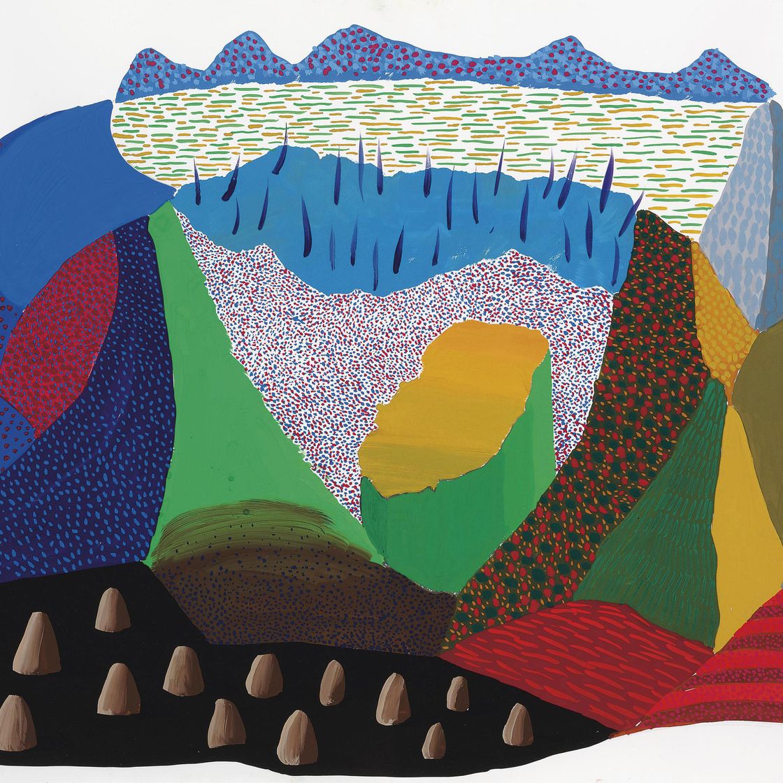 David Hockney — Погруженный