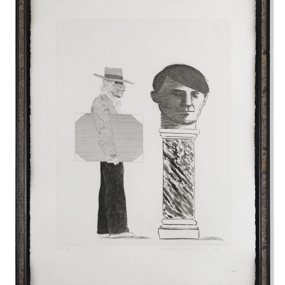 David Hockney — Студент: Дань уважения Пикассо, изображение 2
