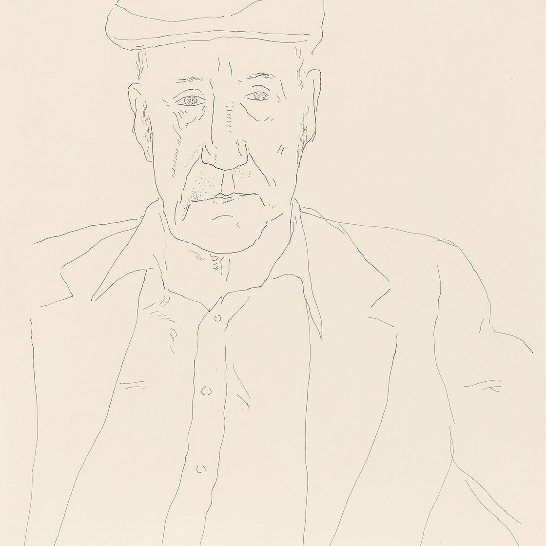 David Hockney — Уильям Берроуз II