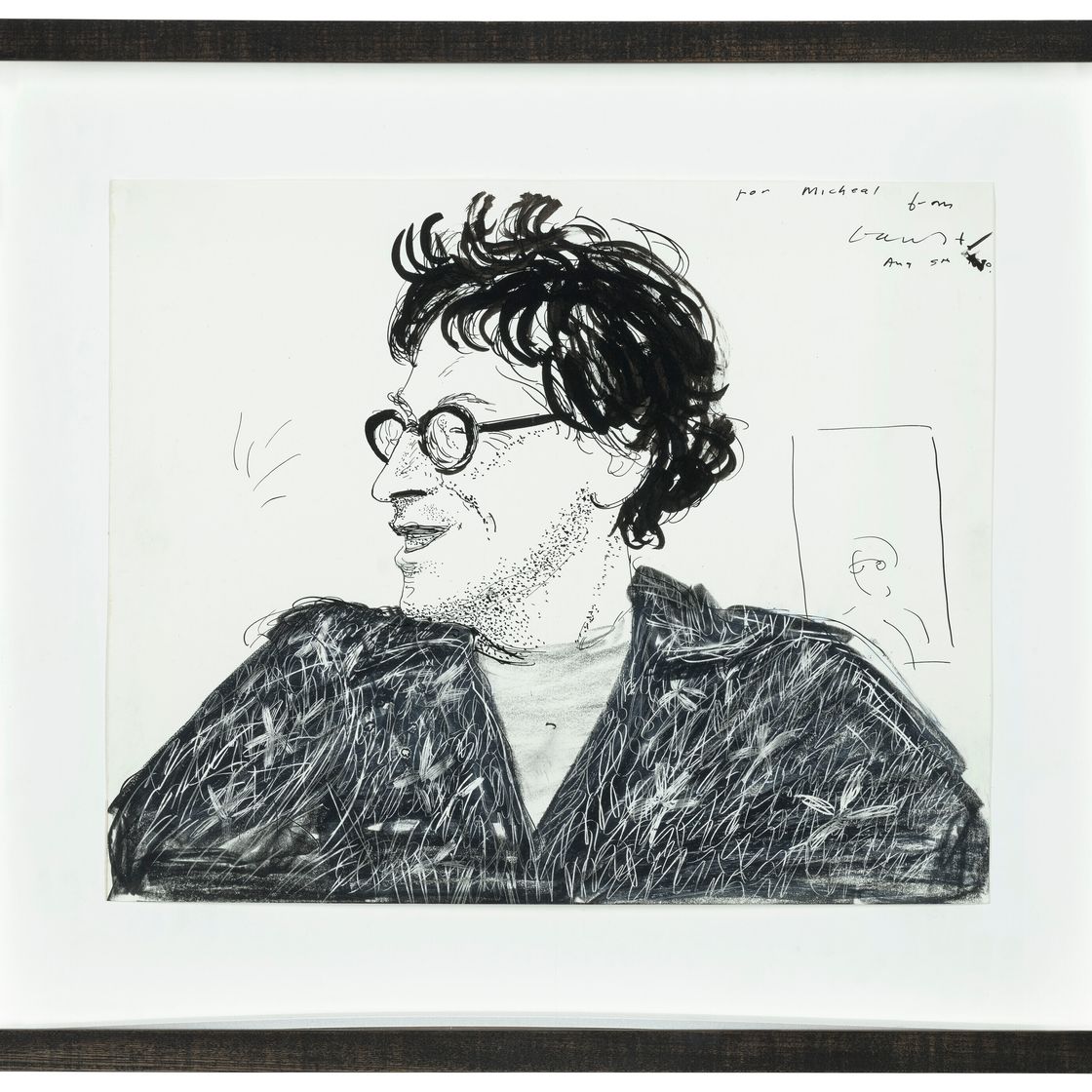 David Hockney — Портрет Майкла Горовица, изображение 2