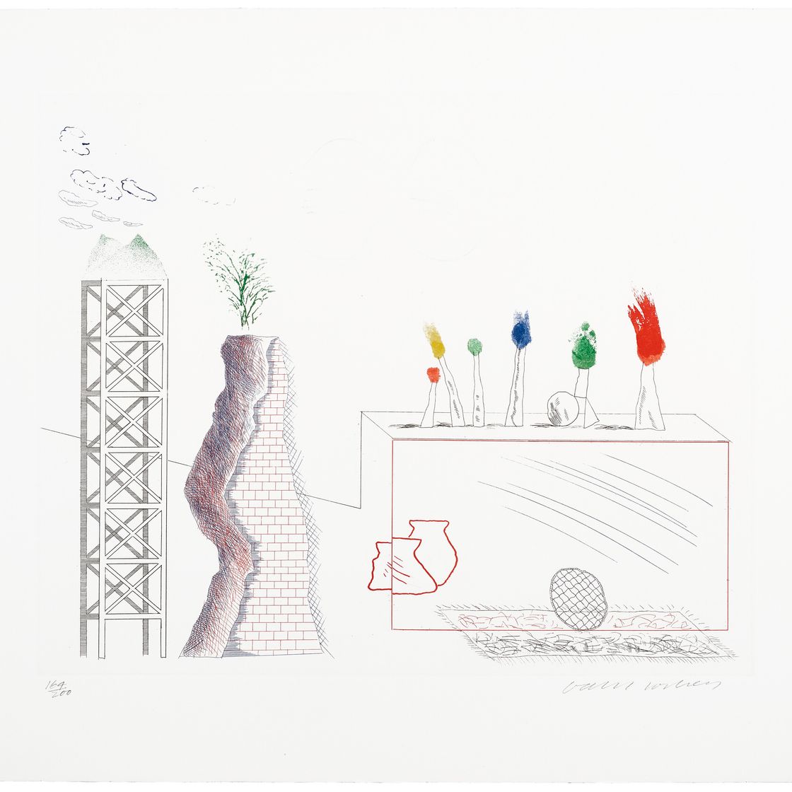 David Hockney — Синяя гитара, изображение 4