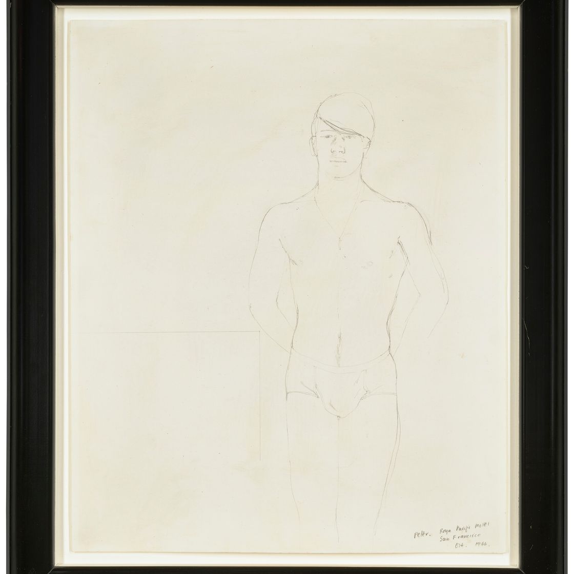 David Hockney — Питер, мотель "Ройял Пасифик", Сан-Франциско, изображение 2