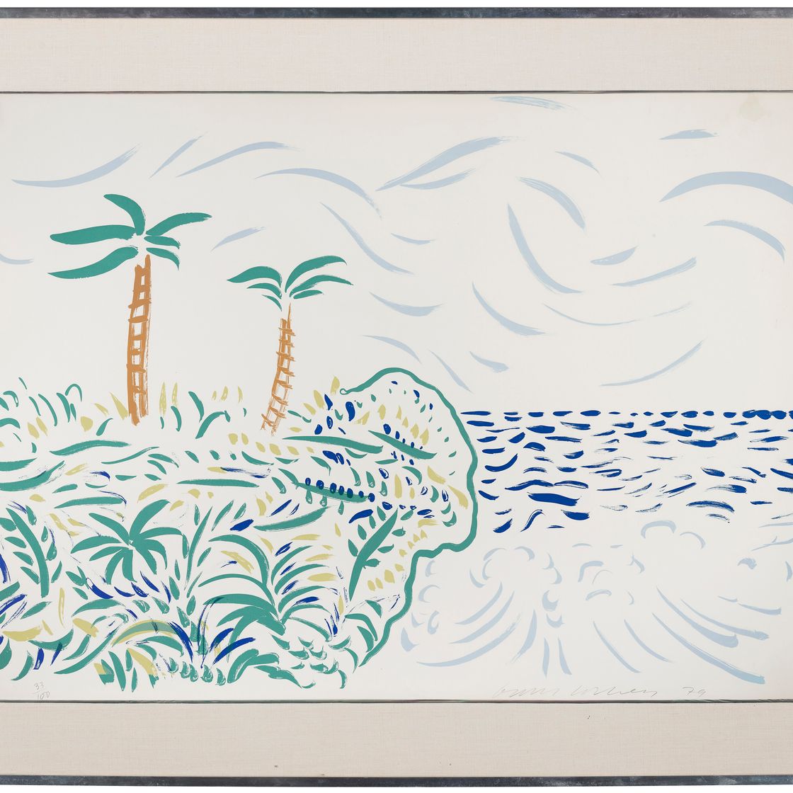 David Hockney — Бора-Бора, изображение 2