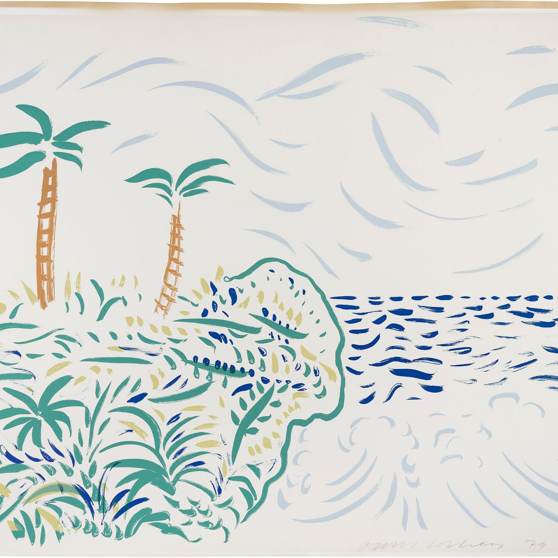 David Hockney — Бора-Бора, изображение 3