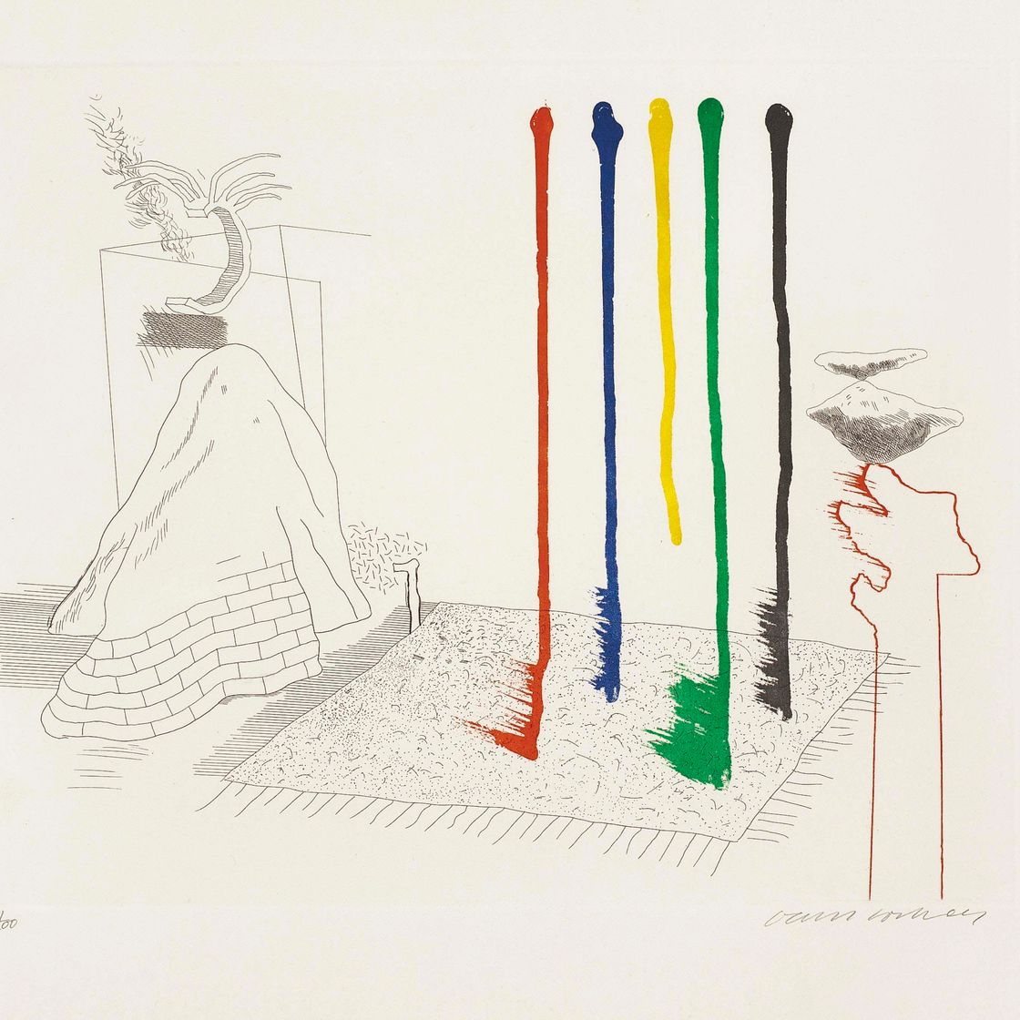 David Hockney — Синяя гитара (S.A.C. 199-218; Токио 178-196), изображение 13