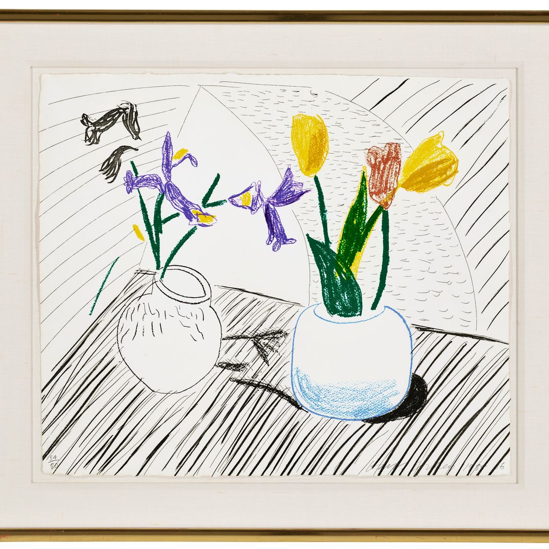 David Hockney — Белый фарфор, из движущегося фокуса, изображение 2