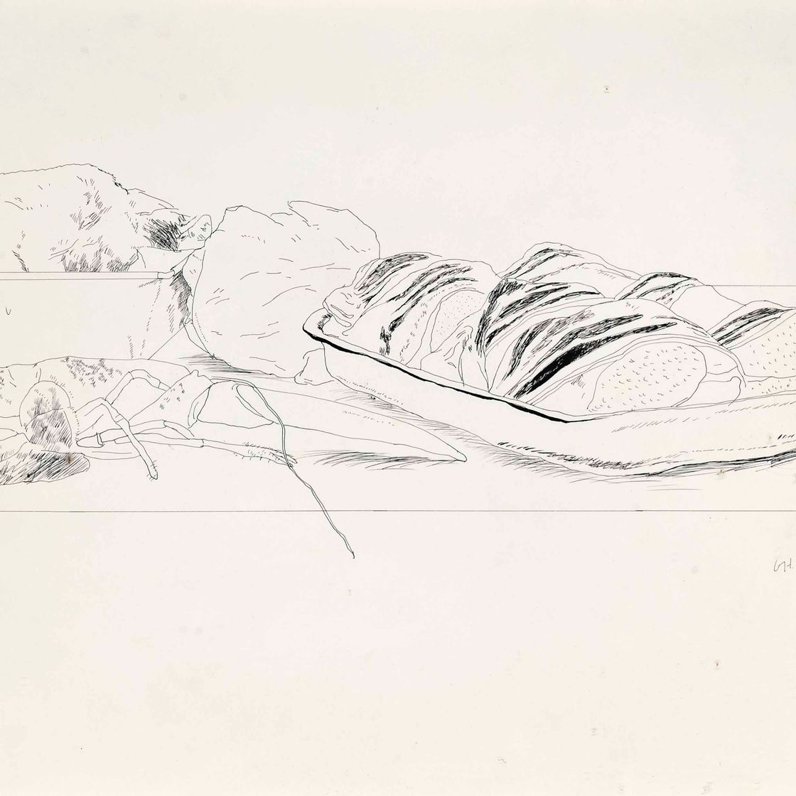David Hockney — Натюрморт с лобстером
