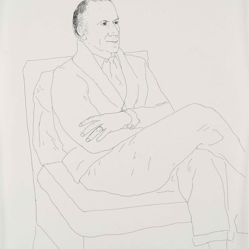 David Hockney — Ролан Пети