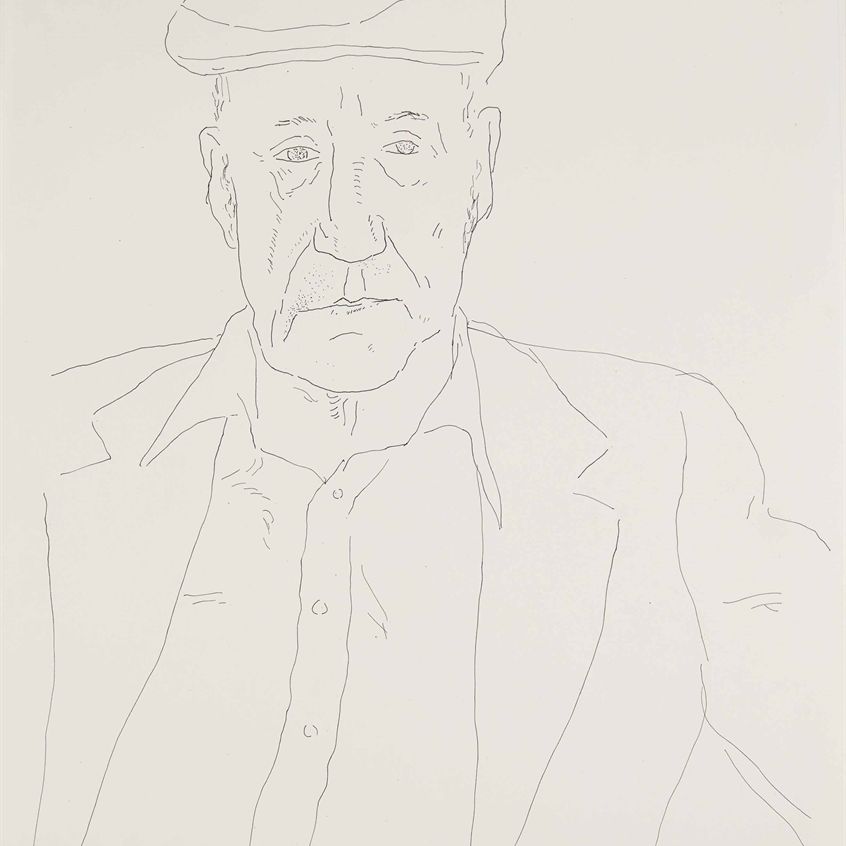 David Hockney — Уильям Берроуз