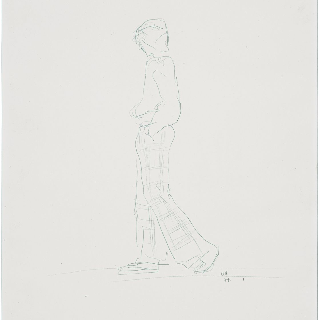 David Hockney — Ив (идет)
