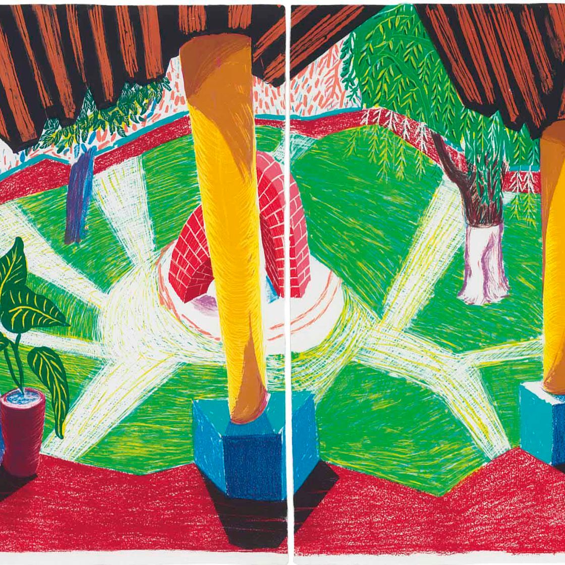 David Hockney — Отель "Акатлан": Две недели спустя после переезда в центр внимания