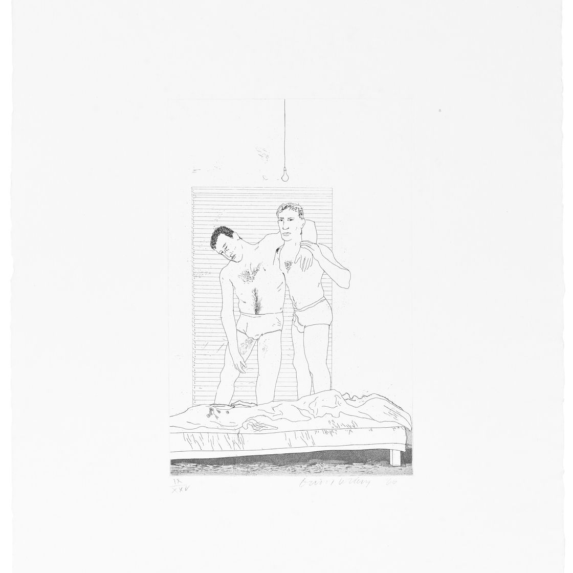 David Hockney — Иллюстрации к четырнадцати стихотворениям К. П. Кавафиса, изображение 11