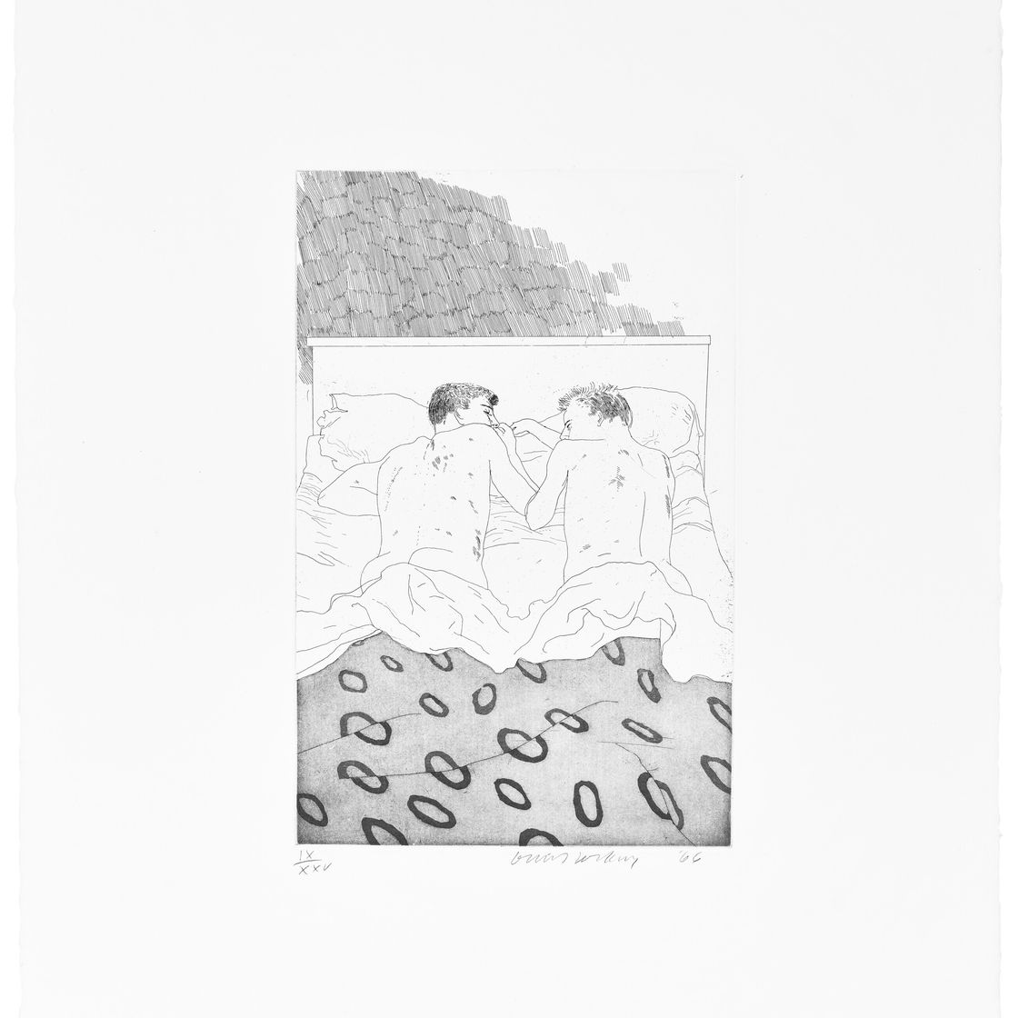 David Hockney — Иллюстрации к четырнадцати стихотворениям К. П. Кавафиса, изображение 3