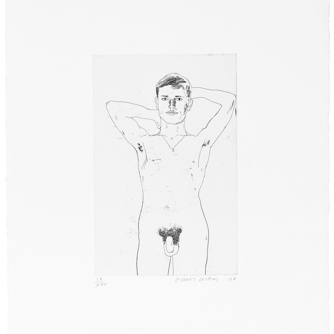 David Hockney — Иллюстрации к четырнадцати стихотворениям К. П. Кавафиса, изображение 7