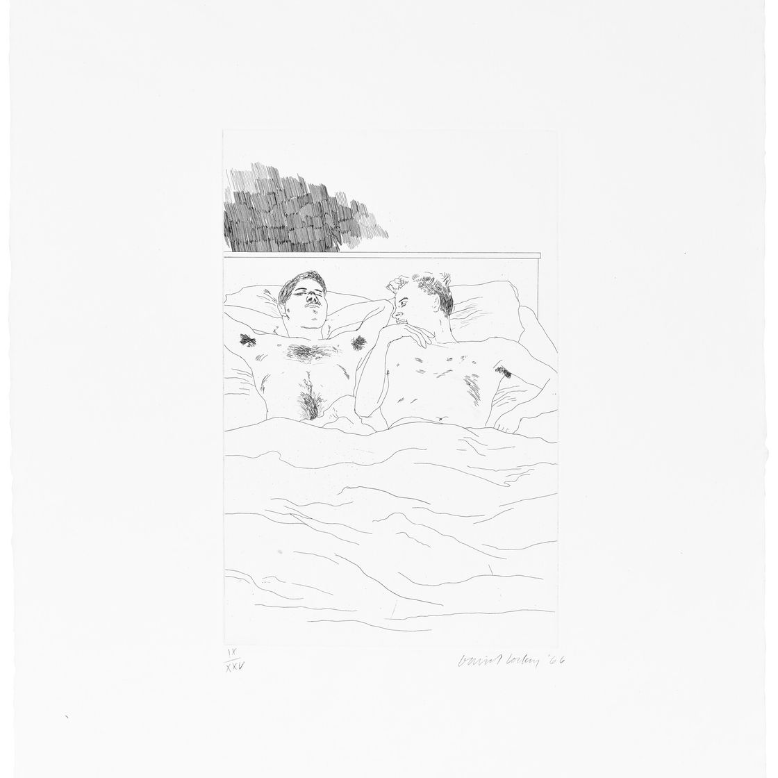 David Hockney — Иллюстрации к четырнадцати стихотворениям К. П. Кавафиса, изображение 9