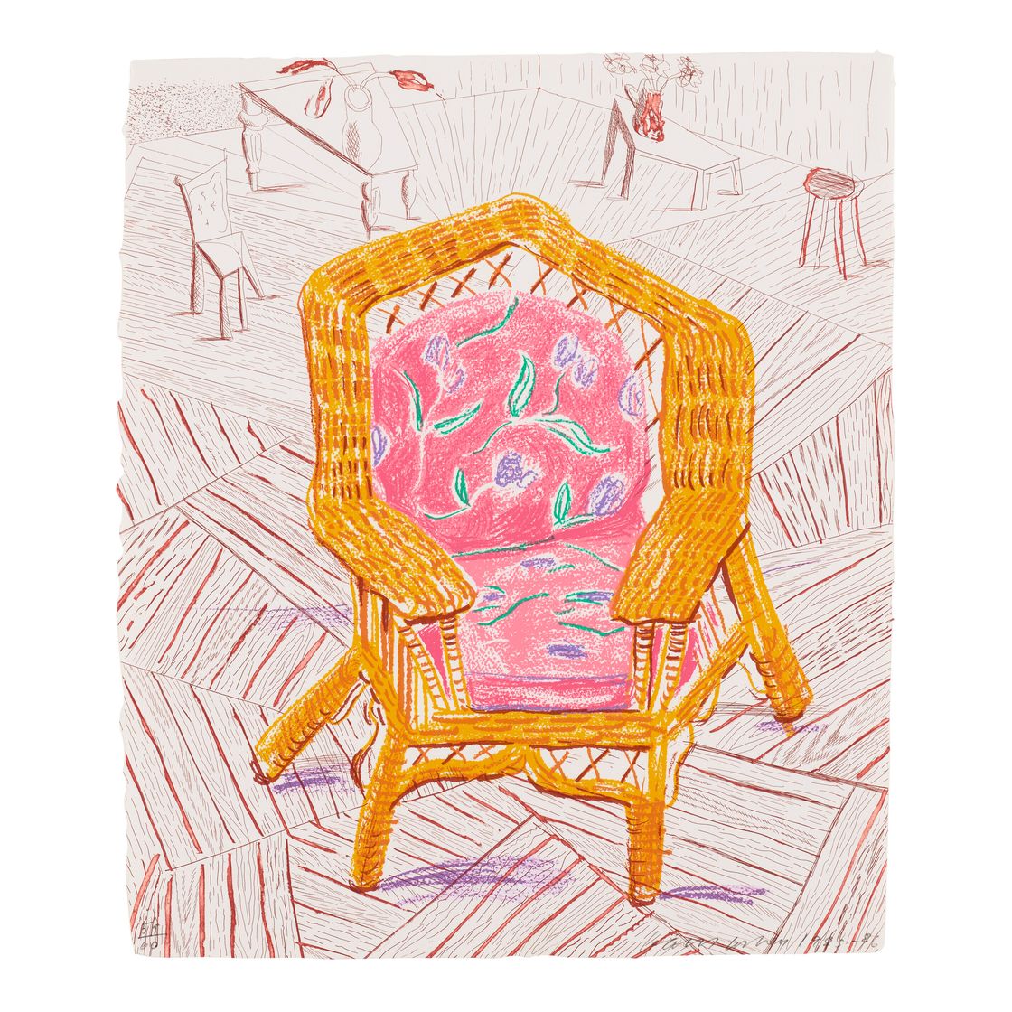 David Hockney — Кресло номер один от Moving Focus, изображение 1