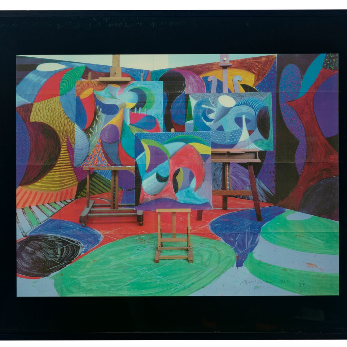 David Hockney — Окрашенная среда II, изображение 2