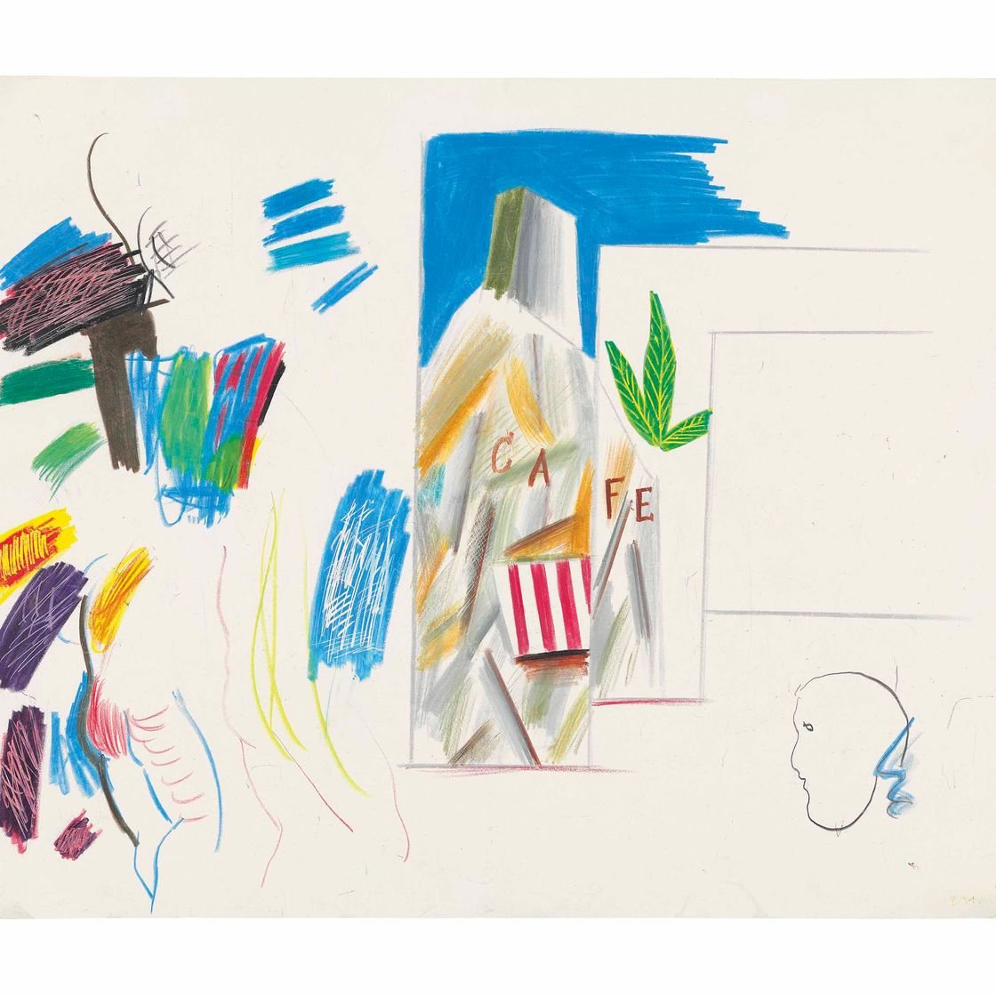 David Hockney — Кафе "Кубист" (от Parade Triple Bill)