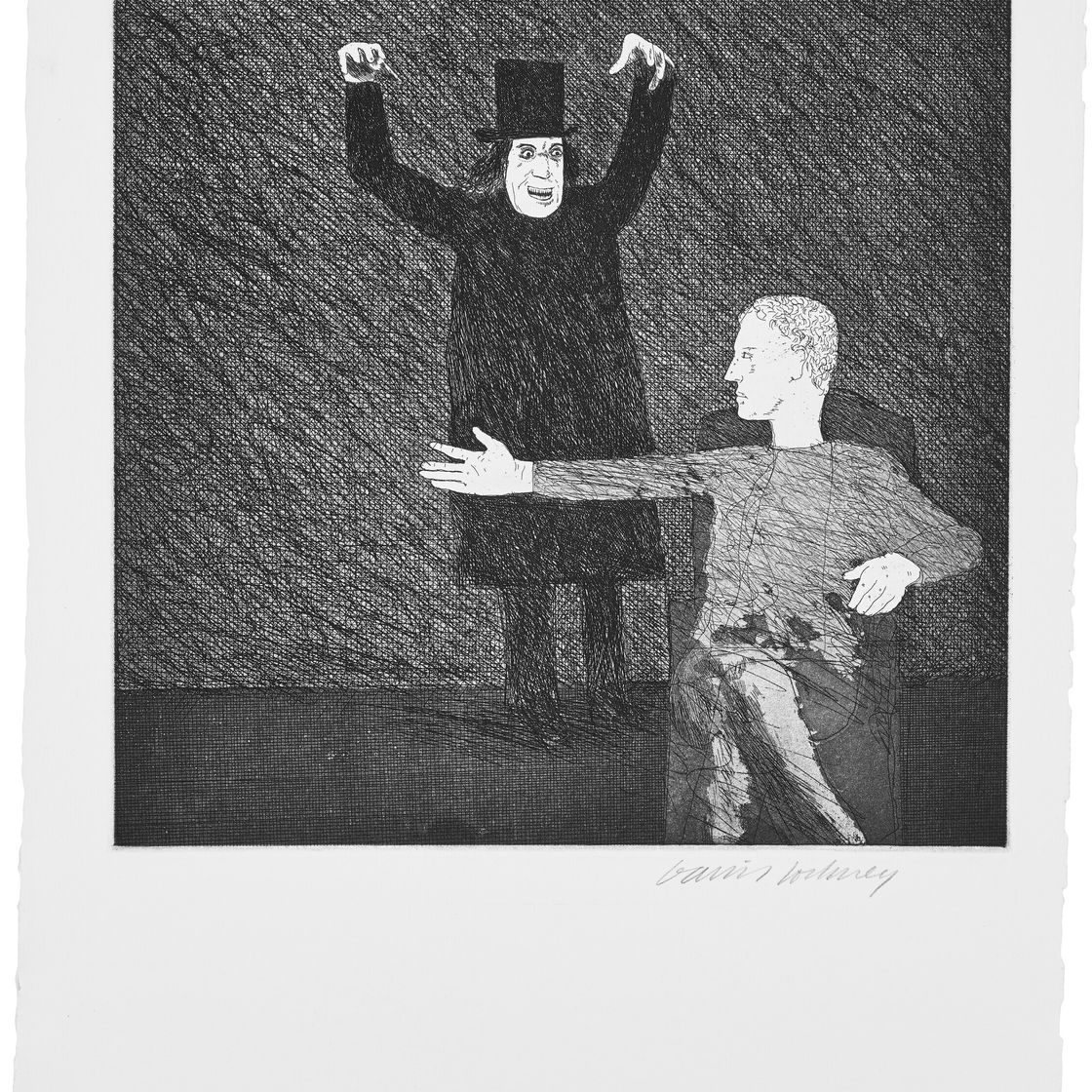 David Hockney — Иллюстрации к шести сказкам Братьев Гримм, изображение 3