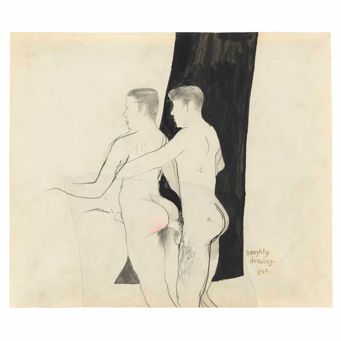 David Hockney — Озорной рисунок, изображение 2