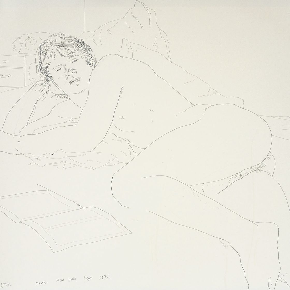 David Hockney — Марк, Нью-Йорк