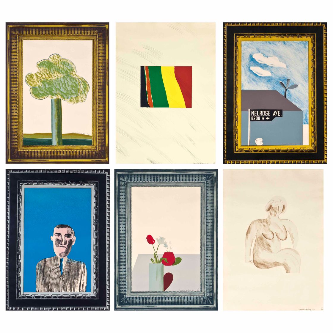 David Hockney — Голливудская коллекция