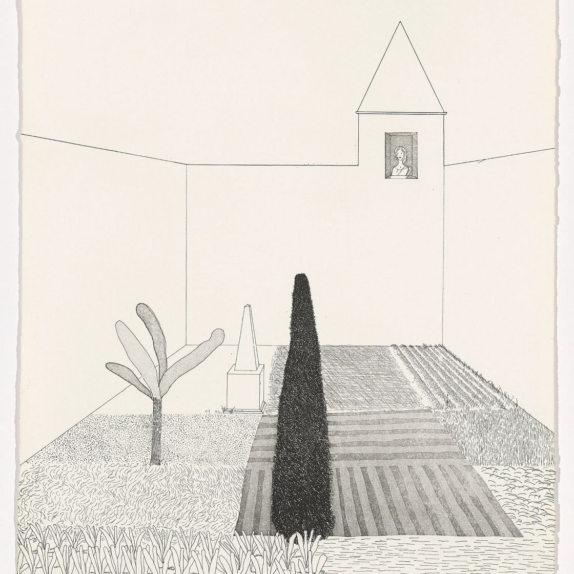 David Hockney — Иллюстрации к шести сказкам Братьев Гримм, изображение 4