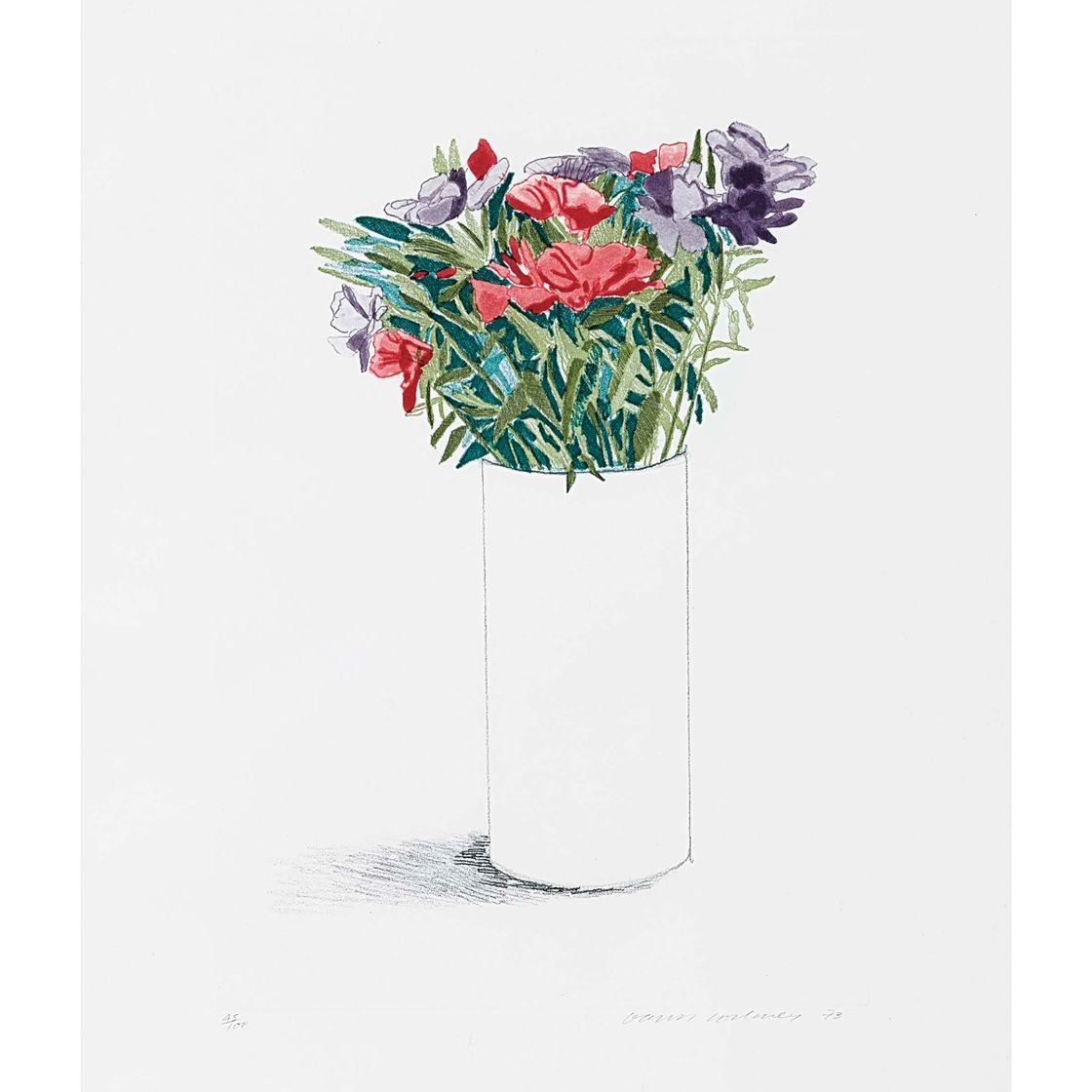 David Hockney — Годетия (S.A.C. 155)